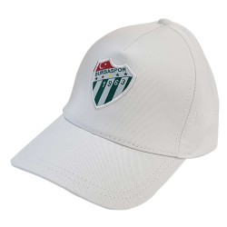 Çocuk Şapka Beyaz Logo - Thumbnail