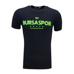 BURSASTORE - Çocuk T-Shirt 0 Yaka Bursaspor Yıldız Siyah