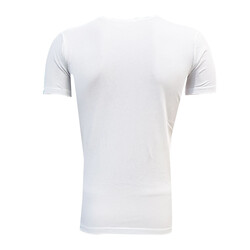 BURSASTORE - Çocuk T-Shirt 0 Yaka Teksas Beyaz (1)