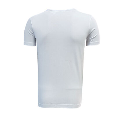 T-Shirt 0 Yaka 1963 Logo Beyaz