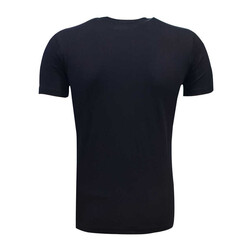 BURSASTORE - T-Shirt 0 Yaka Basic Logo Siyah (1)