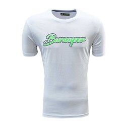 T-Shirt 0 Yaka Bursaspor Beyaz - Thumbnail