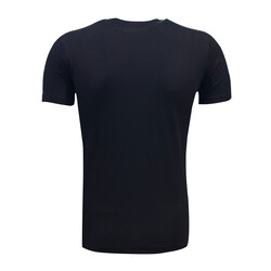 T-Shirt 0 Yaka Bursaspor Yıldız Siyah - Thumbnail