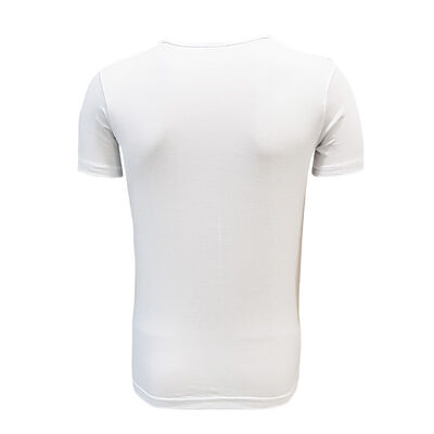 T-Shirt 0 Yaka Türkiye Beyaz