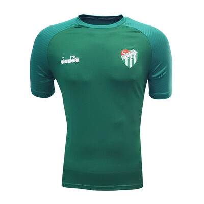 T-Shirt Diadora 0 Yaka Yeşil