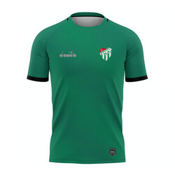 BURSASTORE - T-Shirt Diadora 0 Yaka Yeşil
