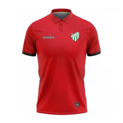 BURSASTORE - T-Shirt Diadora Polo Yaka Kırmızı