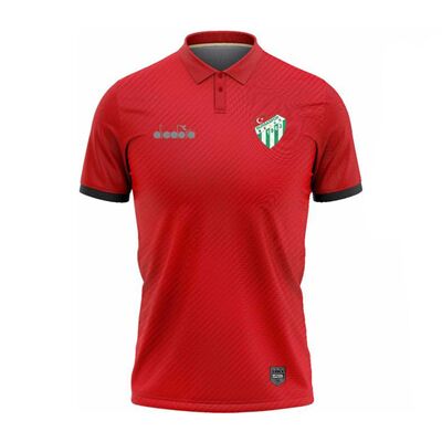 T-Shirt Diadora Polo Yaka Kırmızı