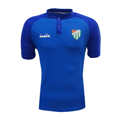 T-Shirt Diadora Polo Yaka Mavi