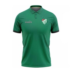 DIADORA22 - T-Shirt Diadora Polo Yaka Yeşil